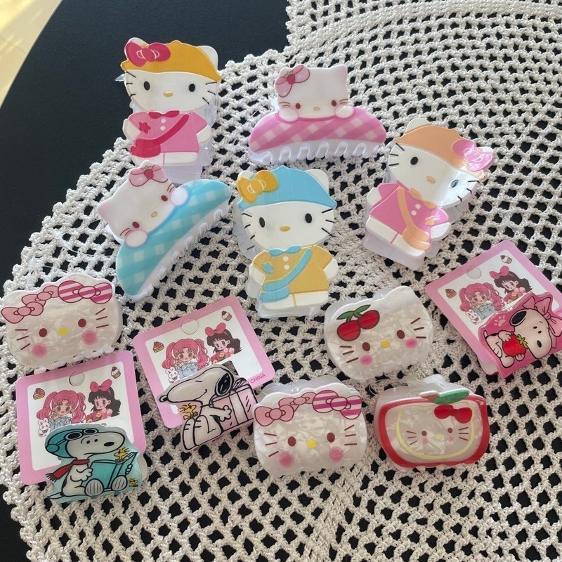 Hair clip hello kitty kitty