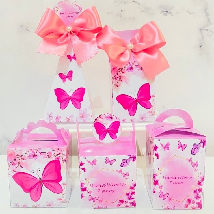 PEGUE E MONTE JARDIM BORBOLETAS - KIT FESTA |CAIXINHA PERSONALIZADA | LEMBRANCINHA CASA ESCOLA | MESVERSÀRIO ANIVERSÀRIO