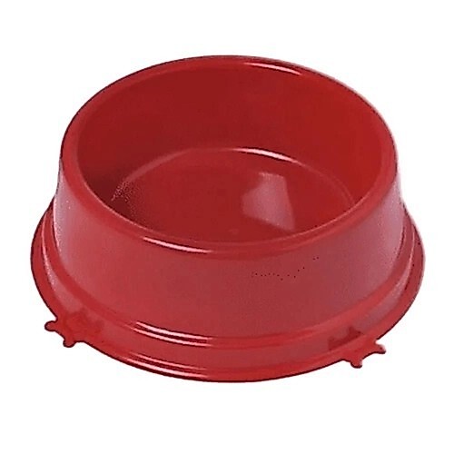 Comedouro Plástico Ossinho Pet 550 mL Christino - Cores Diversas