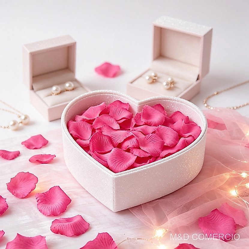 300/400/500 Pcs Pacotes Pétalas Rosas Decoracao Criativa E Romantica Com Facil Acesso E Maxima Conveniencia