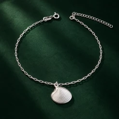 Pulseira Feminina Concha em Prata 925 Casual