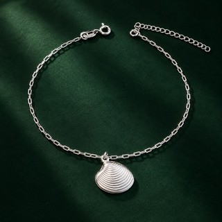 Pulseira Feminina Concha em Prata 925 Casual