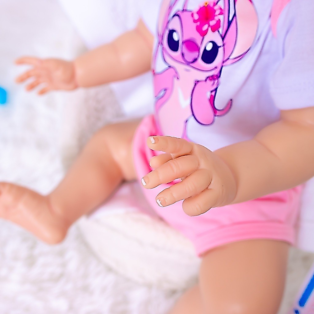 Bebê Reborn Boneca Realista Silicone Kit Bolsa Maternidade Pode Dar Banho · foto 2