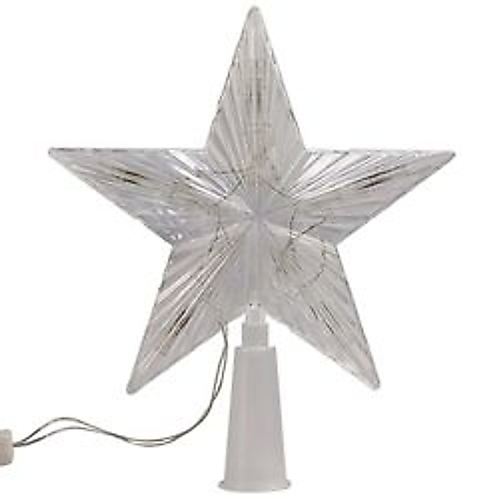 Estrela Ponteira Led Colorido Para Arvore de Natal Enfeite Decoração 127v