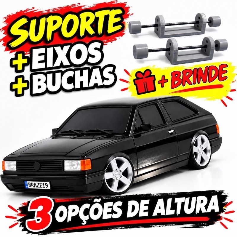 Kit COMPLETO para REBAIXAR GOL Diverplass