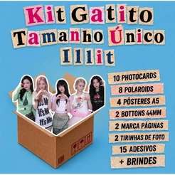 KIT FANMADE GATITO ILLIT - LEIA A DESCRIÇÃO