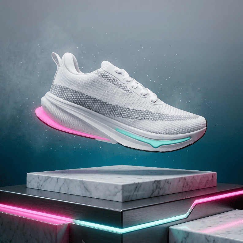 Tenis Feminino Esportivo Casual Corrida academia caminhada Refletivo