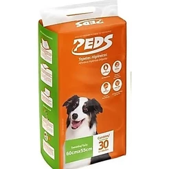 CONFORT PEDS SLIM TAPETE HIGIENICO 60X55 Com 30 unids.