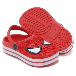 Sandalia Babuche Infantil Homem Aranha Vermelho