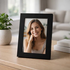 Porta Retrato 10x15cm A6 Com Vidro Para Fotos Decorativo Sala Quarto