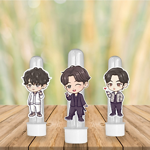 Aplique Simples BTS – Lembrancinhas Divertidas para Sua Festa! 6x4 cm