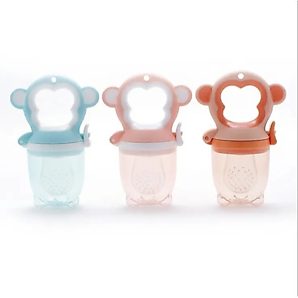 Porta Frutinhas Alimentadora Mordedor Com Bico Silicone
