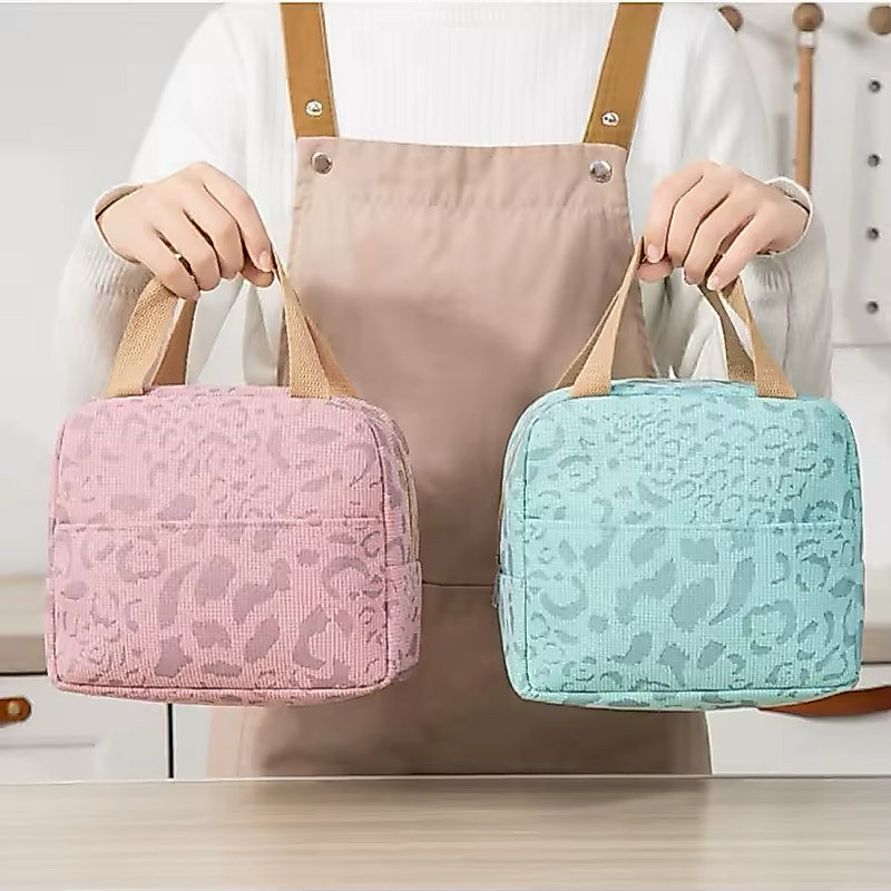 Lancheira Térmica Feminina Estampada Oncinha Marmita