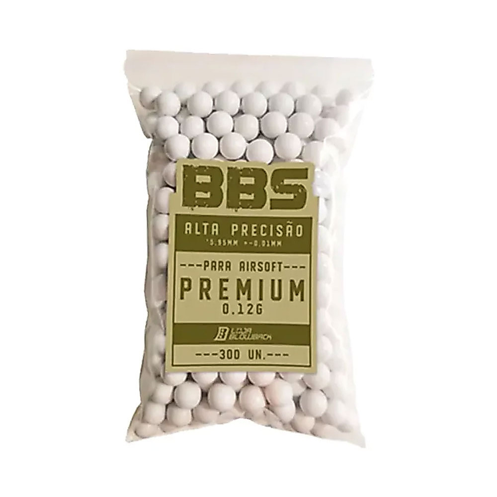 Munição Bbs Bolinha Airsoft 0.12g Premium Loja Blowback 6mm