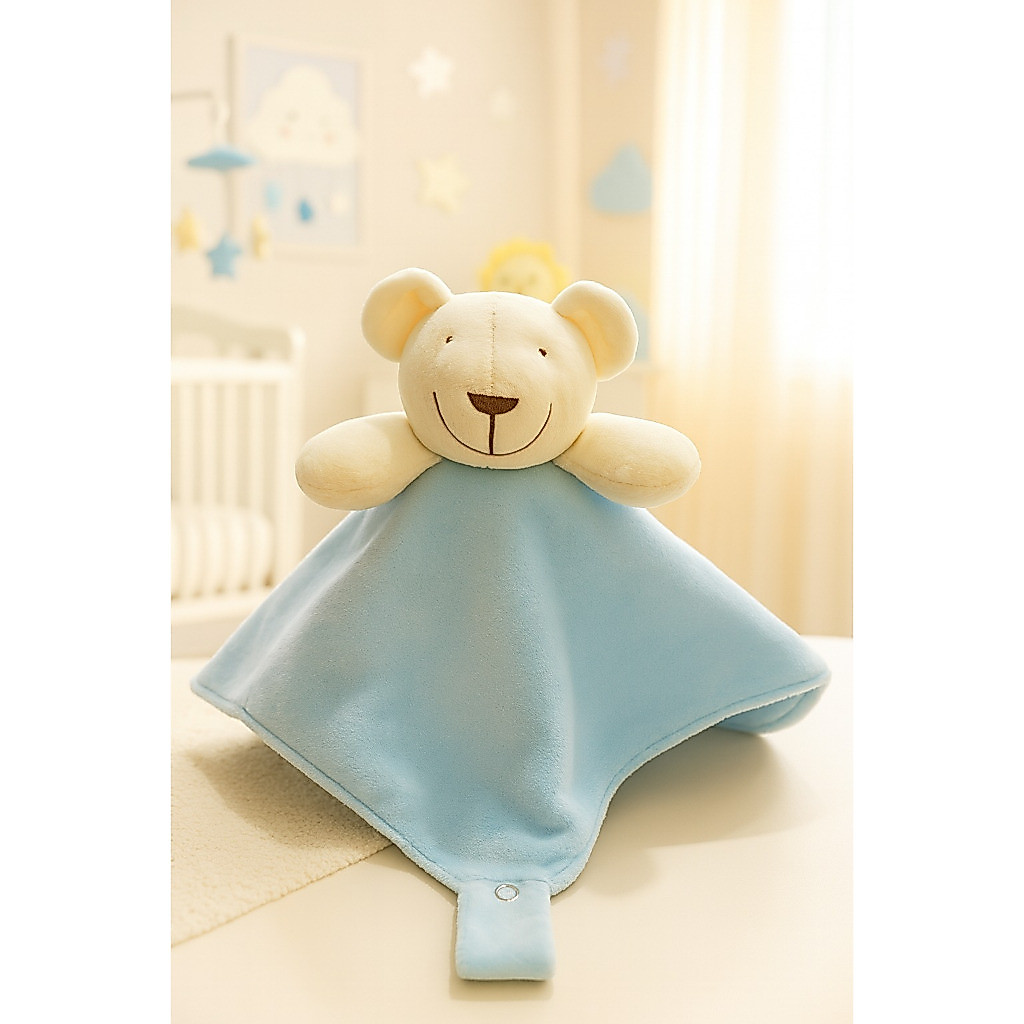 Naninha Para Bebe Com Prendedor De Chupeta