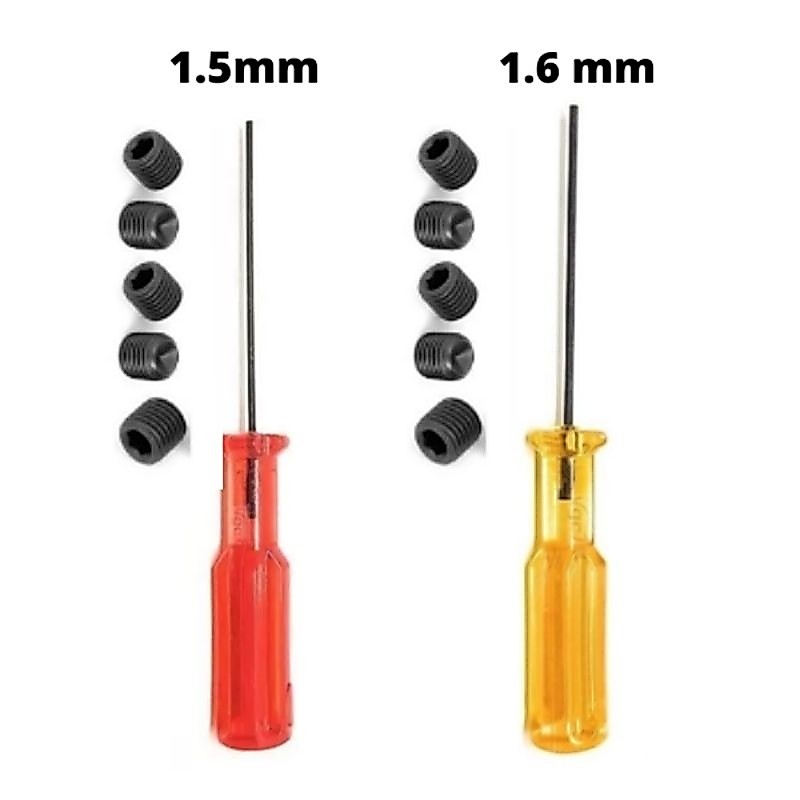 5 parafusos da agulha allen + (ou) chave para máquina de costura overlock interlock galoneira