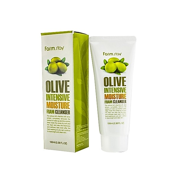 Farmstay Olive Intensive Moisture Foam Cleanser 100ml