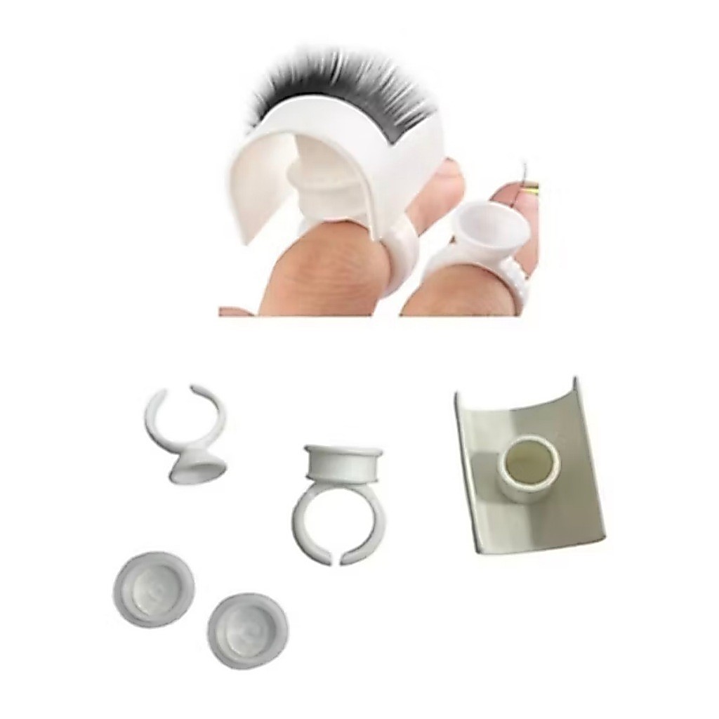 New Show Ferramenta De Extensão De Cílios Beleza Portátil Kit De Ferramentas De Maquiagem Enxertia Plástico Mão Suporte