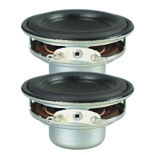 Li * 2 Unidades 45 Mm 4 Ohm 8 W Alto-Falantes Portáteis 1 7 Polegadas Pequenas Faixas Completas Lado Borracha