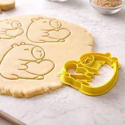 Cortador Molde Profissional Capivara Para Biscoito Biscuit Pasta Americana Massinha Areia Cinética