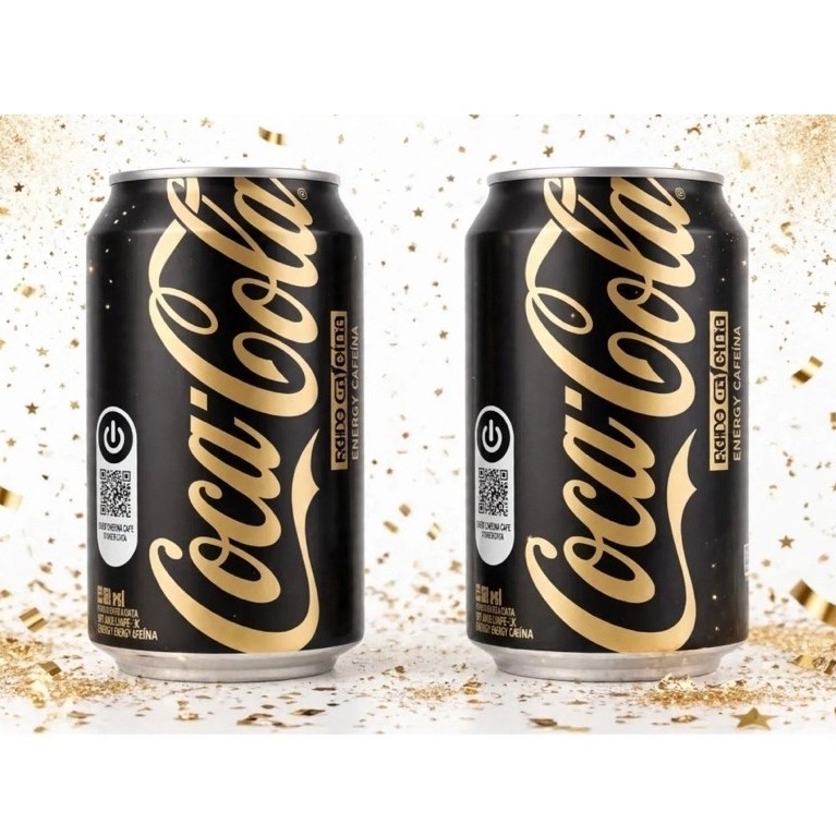 coca cola zero sem cafeína Triple Z 350g/2un