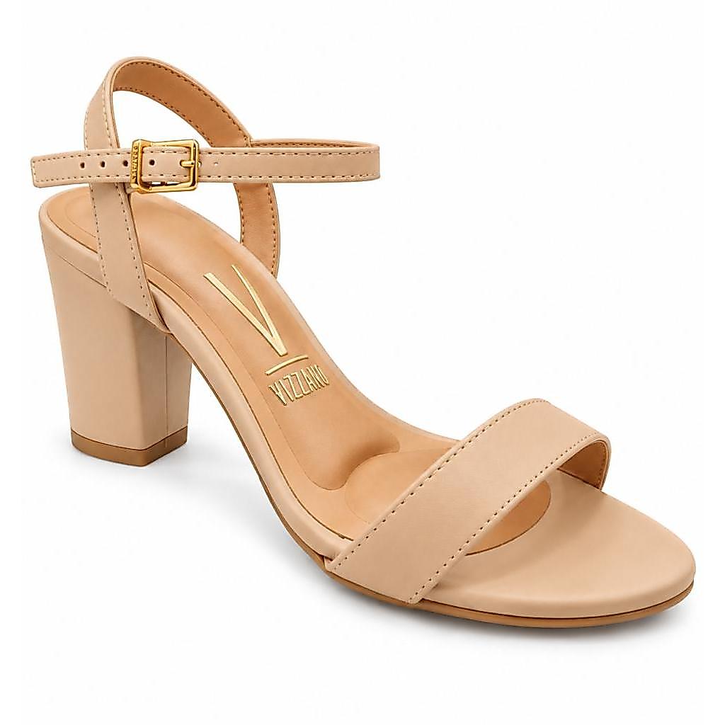 Sandália Vizzano Pelica Feminino Bege Estilo Casual