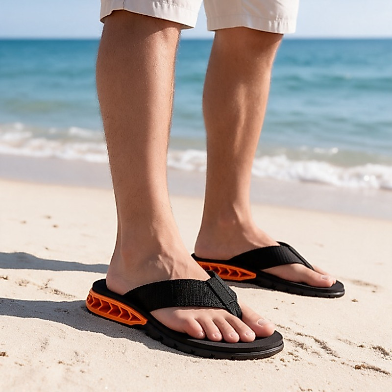 Chinelo Sandália Masculino Casual Antiderrapante Leve Confortável Estiloso