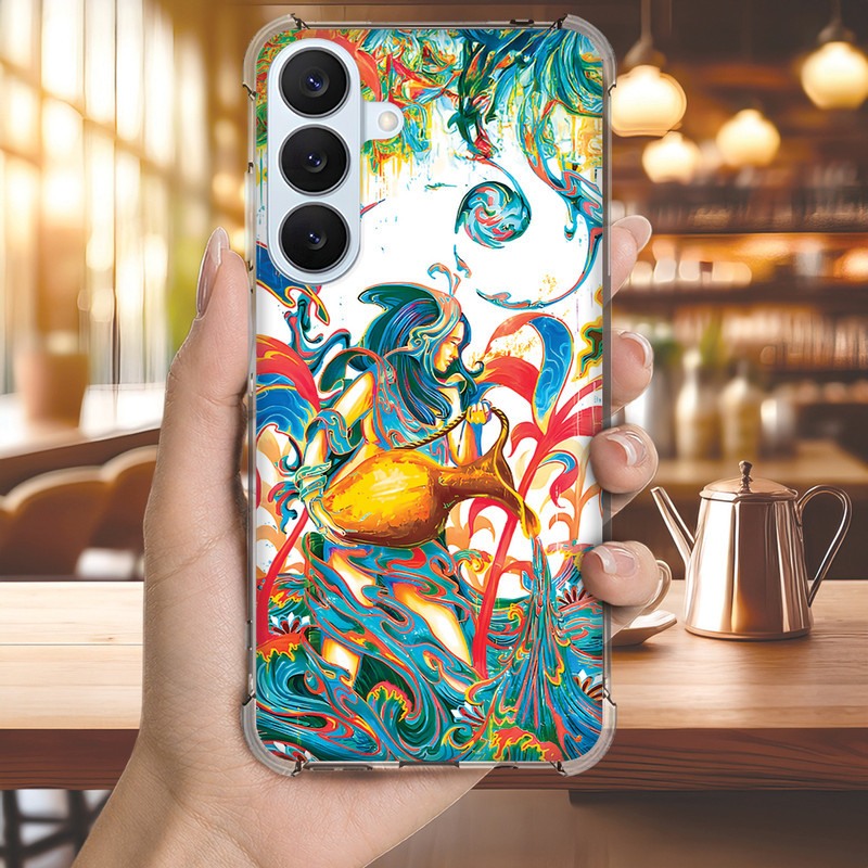 Capa Capinha GALAXY A26 A25 A24 A23 A22 A21S A20S A20 A17 A16 Anti-impacto Personalizada mistico ELIXIR sorte (4206)