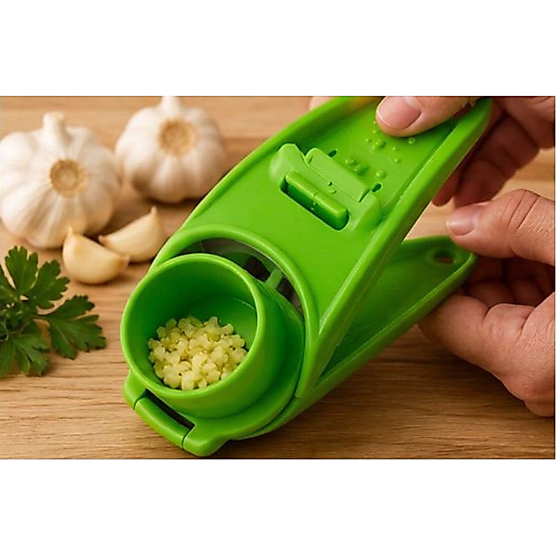 Ralador De Alho Triturador Manual Gengibre Cortador Fatiador Chopper Imprensa Moedor Cozinha