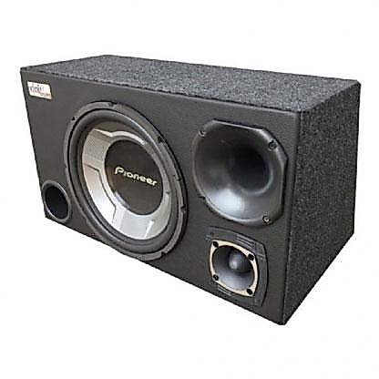 Caixa Trio Pioneer Ts-w3060br 350wrms + Driver + Tweeter