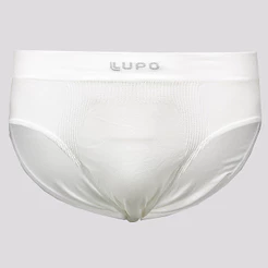 Cueca Slip Micromodal Sem Costura Branca