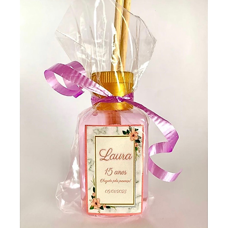 100 Aromatizador Lembrancinha Casamento Aniversário Chá de bebê Chá de Fraldas