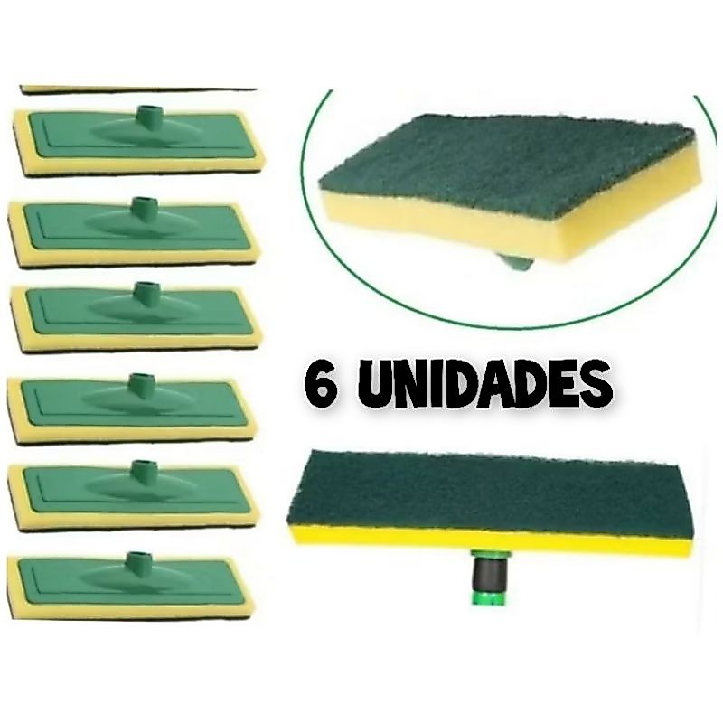 Lava azulejo 6 Unidades Sem cabos - Shopee Promoção