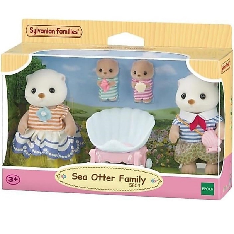 Sylvanian Families Familia Das Lontras - Epoch 5803