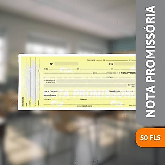 Nota Promissoria 50 Folhas Tilibra