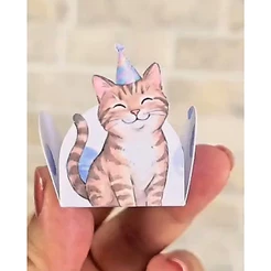Forminhas Fazendinha - Gato | 3x 3 cm | Forminha para Brigadeiro | Forminha para Doces