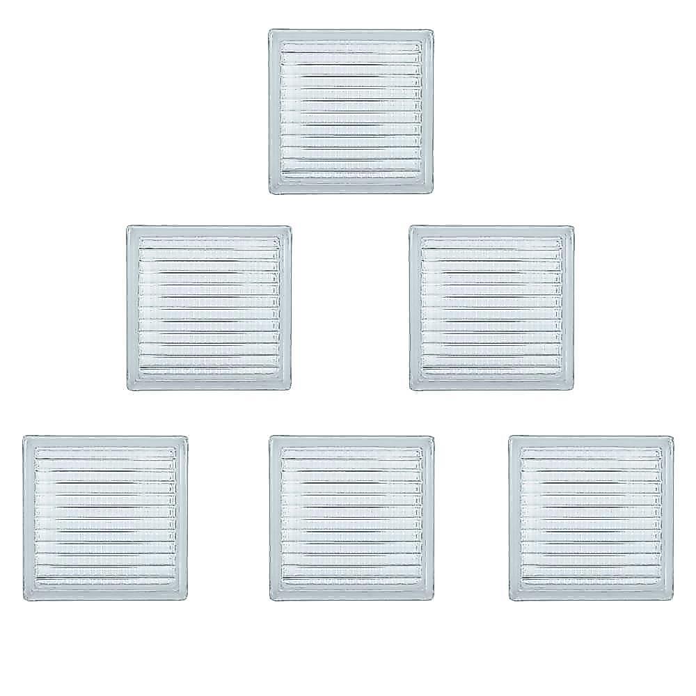 Tijolo de Vidro Modaza Parallel 19 x 19 x 8 cm - 6 Unidades
