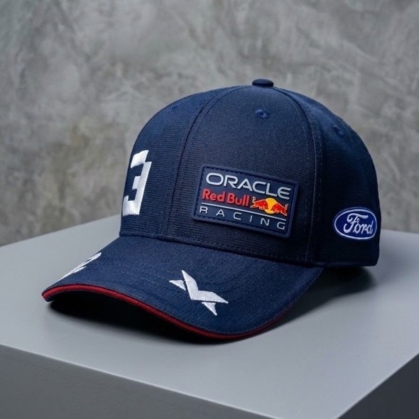 Boné automotivo Red Bull F1 Oracle aba curva unissex SnapBack excelente qualidade