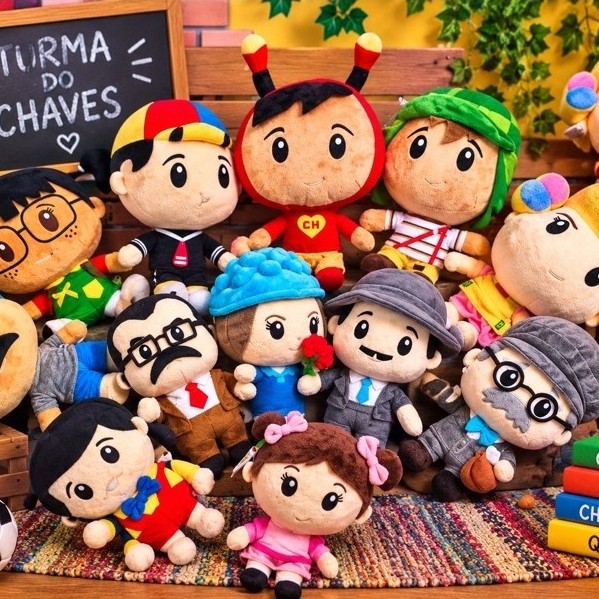 Pelúcias licenciadas da Turma do Chaves