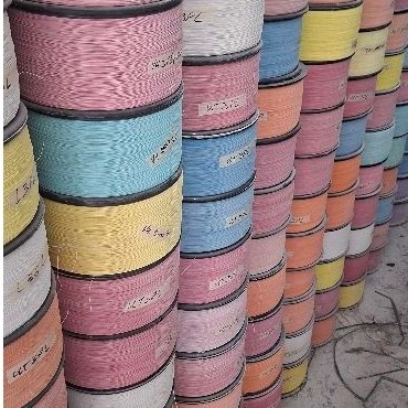 Linha de pipa profissional de 5 cabos 100% algodão.