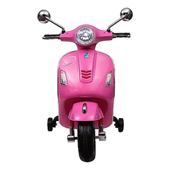 Mini Moto Elétrica Rosa 6v Primavera - Vespa MN24131