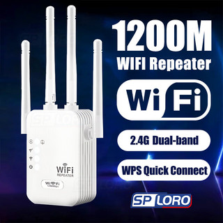 Repetidor WiFi 1200 Mbps 110V/220V Ultra Rápido Sinal Forte rede sem fio Amplificador De Sinal ZJQ