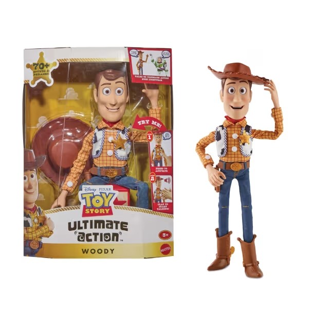Boneco Interativo Figura de Ação Woody Toy Story 5 Original Lançamento