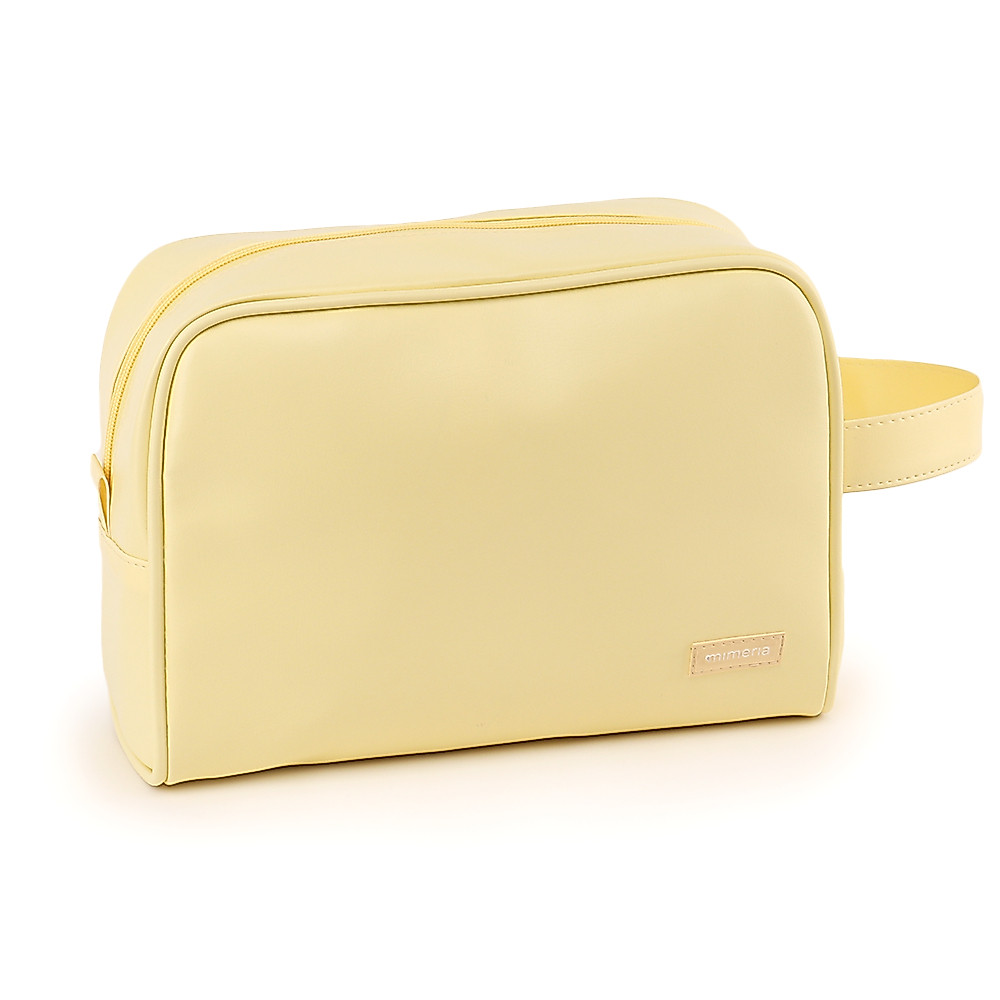 Necessaire Essential Grande Amarelo Manteiga
