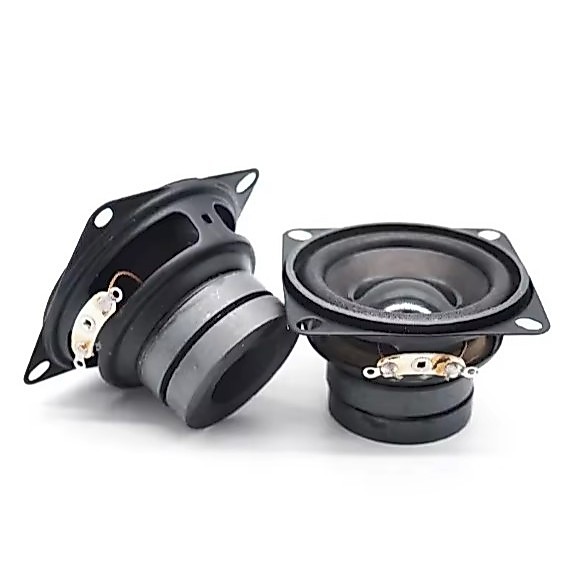 2x Alto-Falantes 2” 4 Ohm 10W Full Range Duplo Ímã | Som Portátil DIY Caixa de Som Home Theater