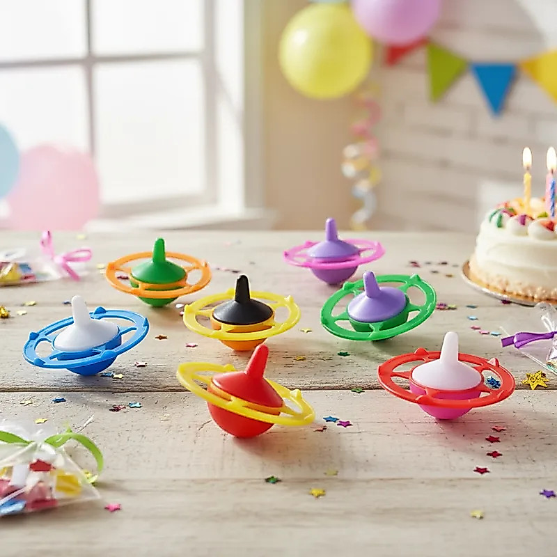 25 Pião Estrela Para Lembrancinha E Saquinho Surpresa PROMOÇÃO OFERTA