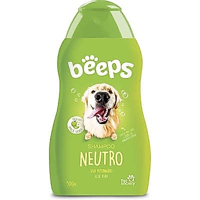 Shampoo Neutro Beeps Cães e Gatos Pet Society 500ml