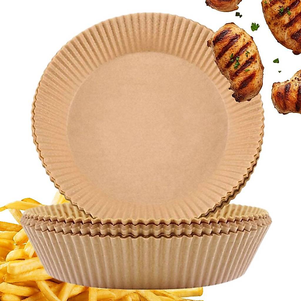 Pcs Papel Forro Air Fryer Antiaderente Forma Antiaderente