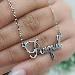 Colar Personalizado com Nome AÇO INOX