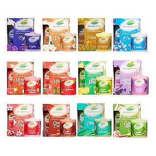 Kit 3 Velas Aromáticas Amazônia Aromas Decoração de Natal